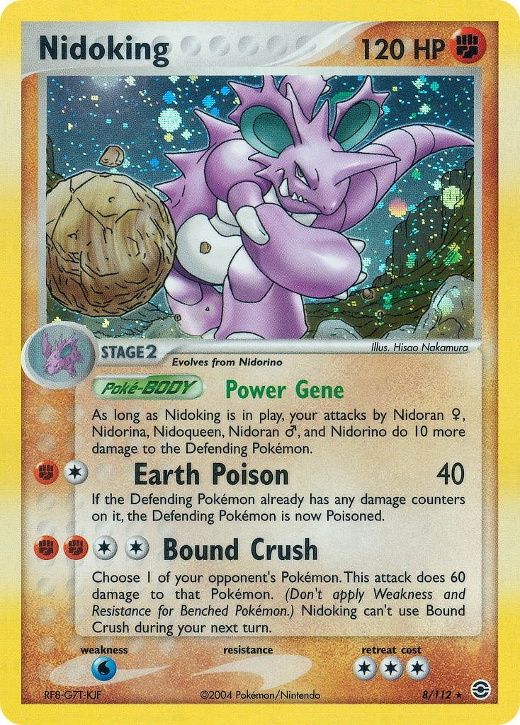 Image for Nidoking (8/112) (RG) - Pokemon