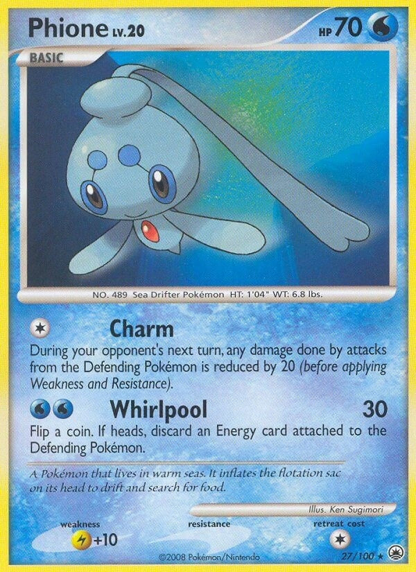 Image for Phione (27) (27/100) (MD) - Pokemon