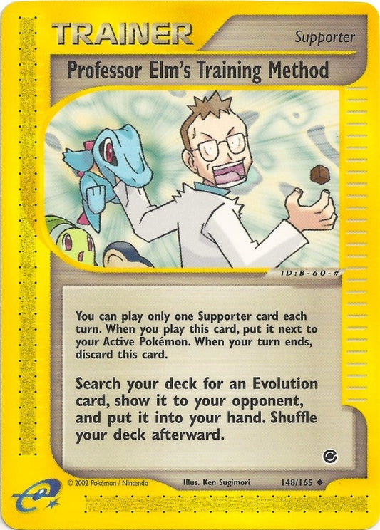 Image for Professor Elm's Training Method (148/165) (EX) - Pokemon