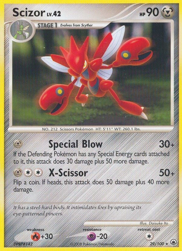 Image for Scizor (29/100) (MD) - Pokemon