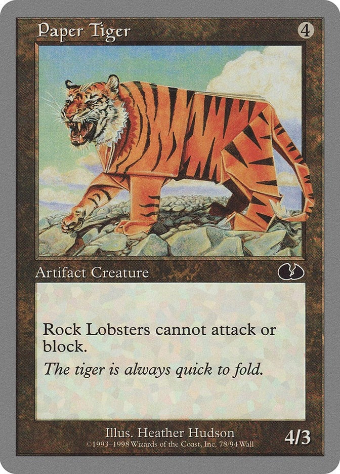 Paper Tiger (78) (UGL)