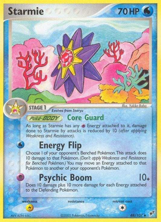 Image for Starmie (48/107) (DX) - Pokemon