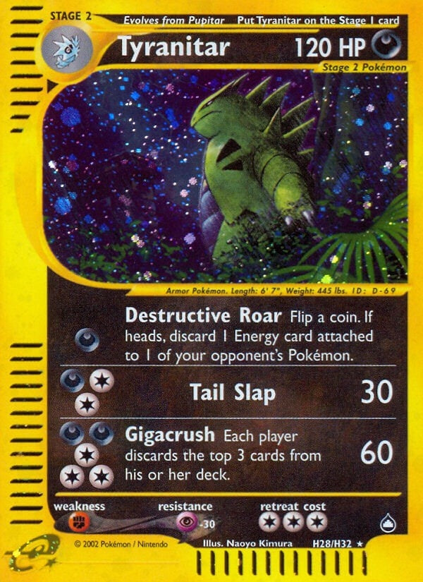 Image for Tyranitar (H28) (H28/H32) (AQ) - Pokemon