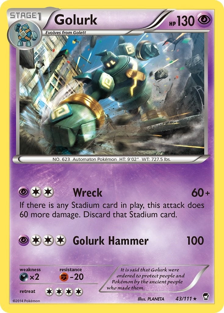 Image for Golurk (43/111) (FFI) - Pokemon