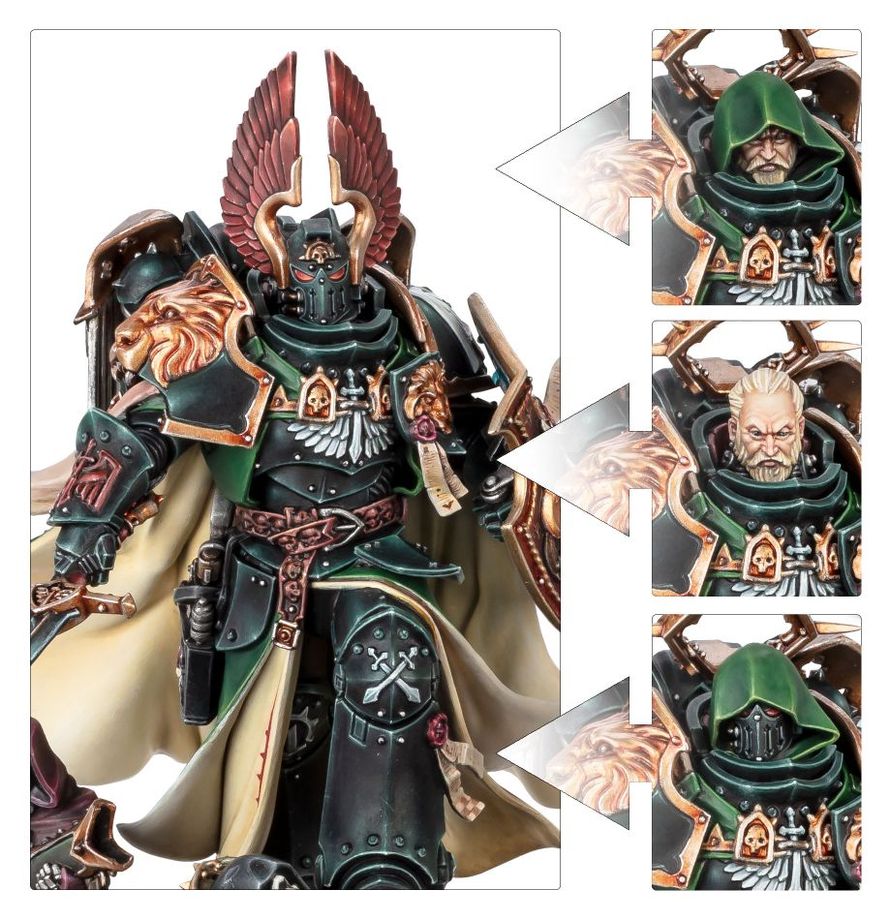 Warhammer 40,000 - Dark Angels - Lion El'Jonson (44-20)