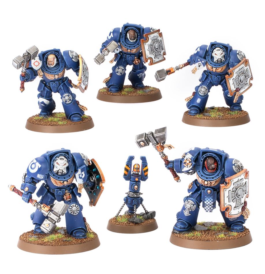 Warhammer 40k - Space Marines: Terminator Assault Squad (48-34)
