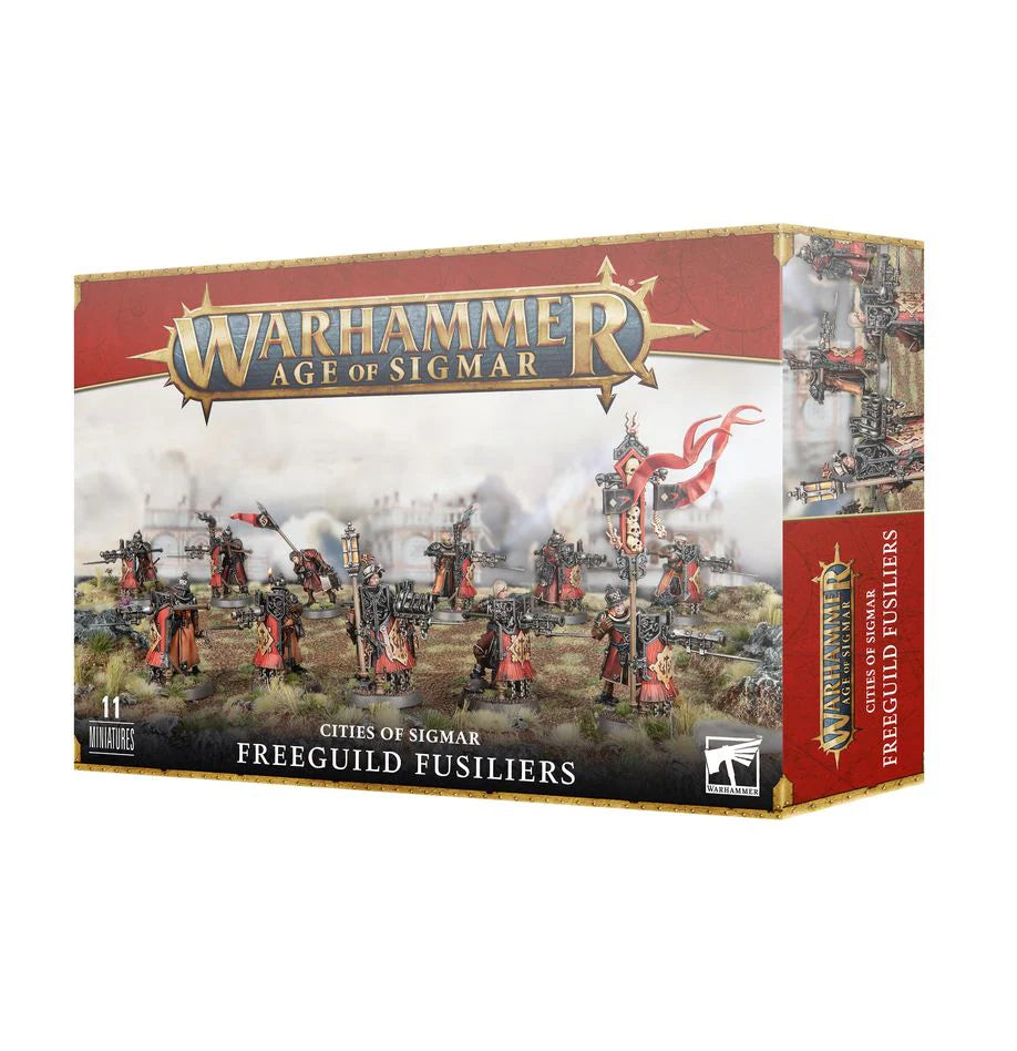 Warhammer 40k - Cities of Sigmar: Freeguild Fusiliers (86-19)