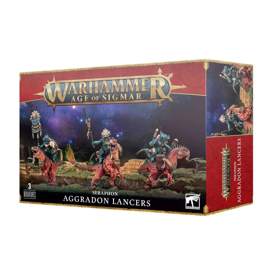 Warhammer 40k - Seraphon: Aggradon Lancers (88-18)
