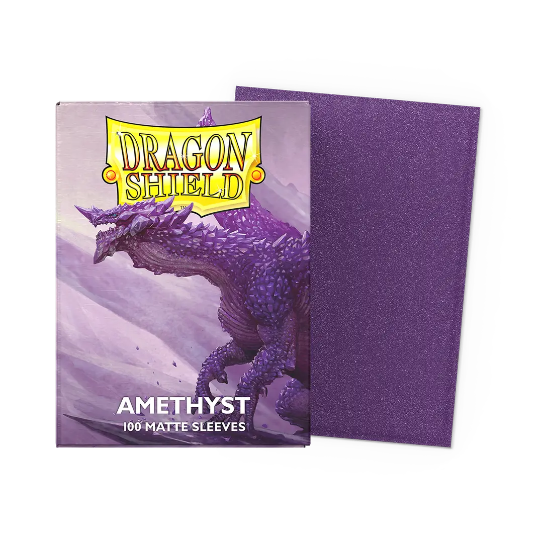 Dragon Shield 100ct Matte Sleeves - Standard Size - Amethyst