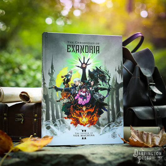 (SLIGHT DAMAGE) THE CHRONICLES OF EXANDRIA VOL II: THE LEGEND OF VOX MACHINA (VERY SLIGHT DAMAGE ON BACK COVER)