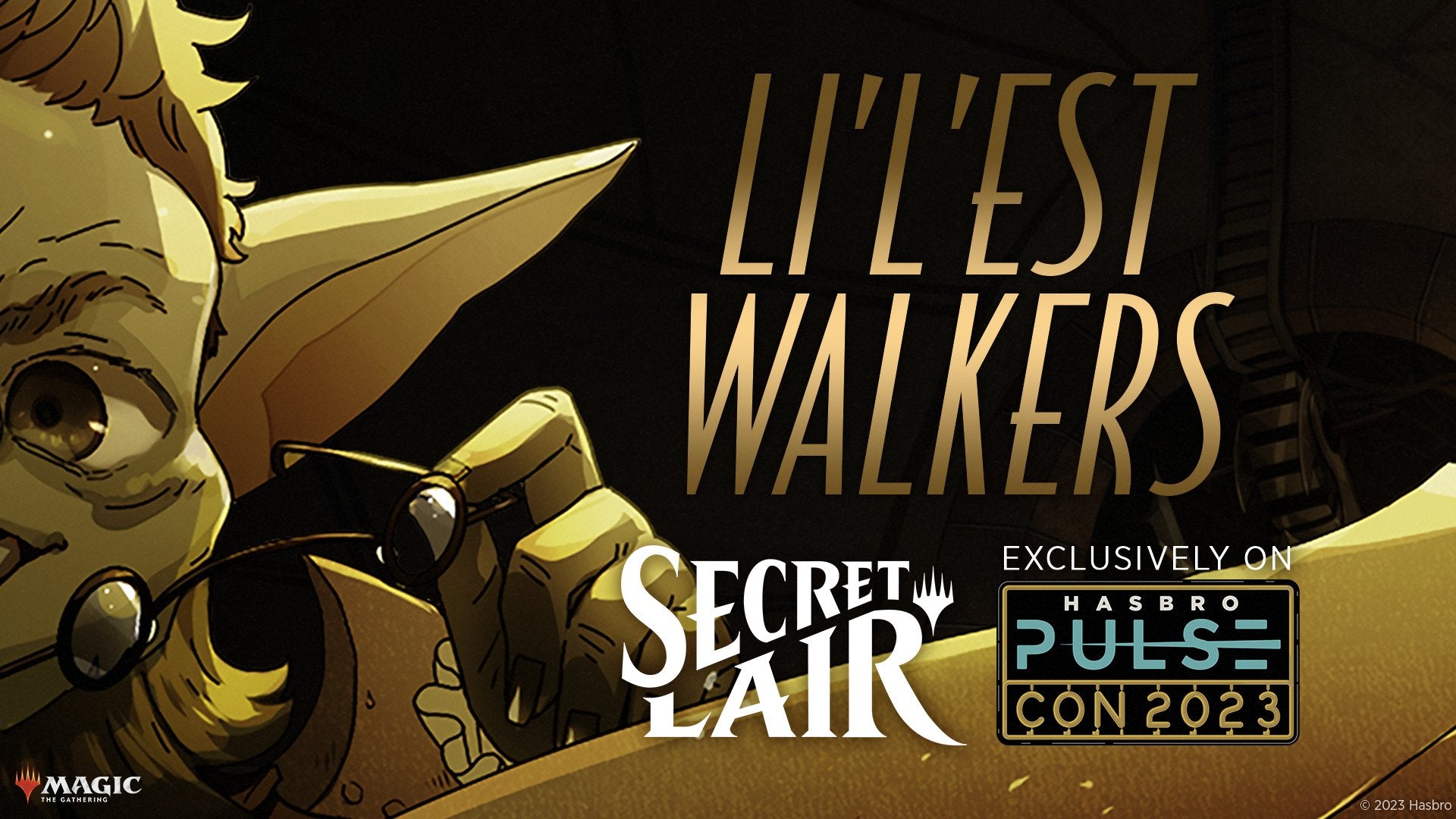 MTG Secret Lair x Li'l'est Walkers Rainbow Foil Edition