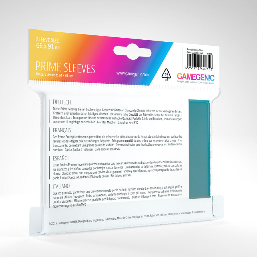 Prime Sleeves: Blue