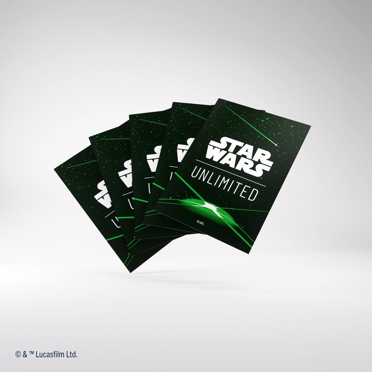 Star Wars Unlimited Art Sleeves Green Card Back Star Wars Unlimited Art Sleeves Green Card Back