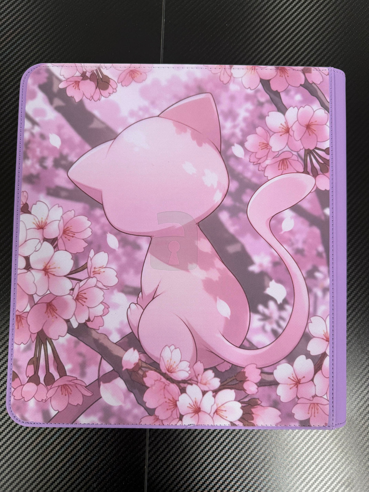 MetaGames Mew Cherry Blossom Zip Card Binder