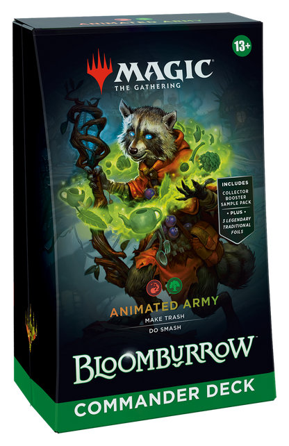MTG Bloomburrow Commander Deck - Animated Army