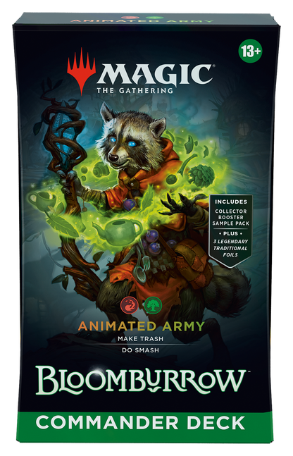 MTG Bloomburrow Commander Deck - Animated Army