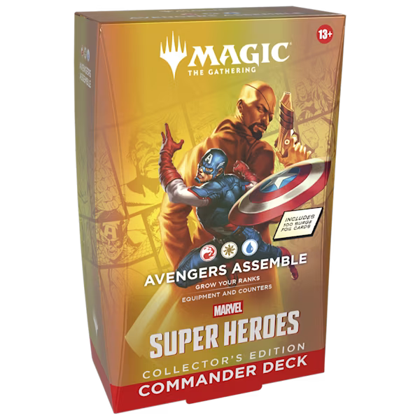 MTG Marvel Super Heroes Collector Commander Deck