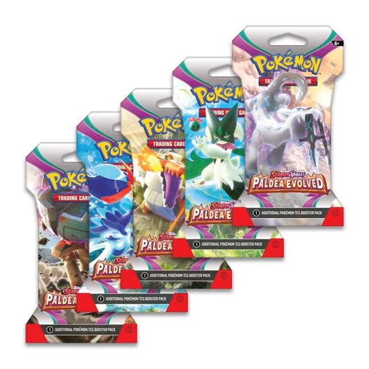 Pokemon TCG: Paldea Evolved Sleeved Booster Pack