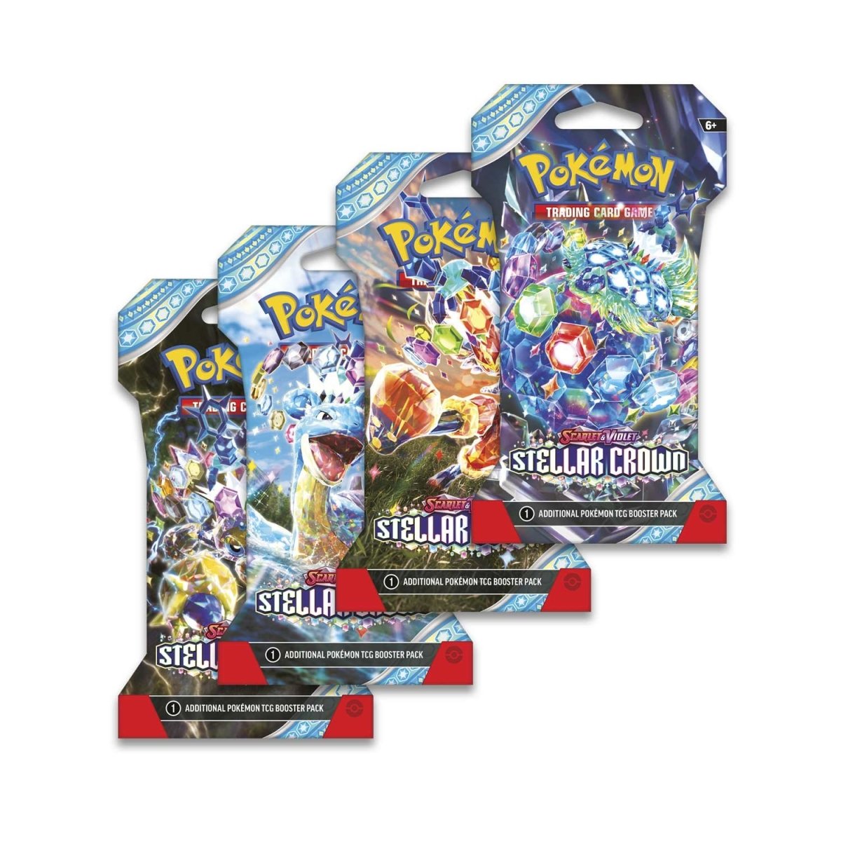 Pokemon TCG: Stellar Crown Sleeved Booster Pack