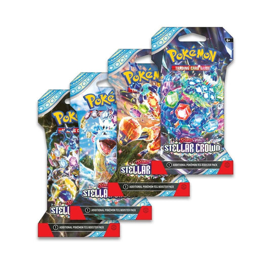 Pokemon TCG: Stellar Crown Sleeved Booster Pack