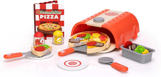 Pretendables™ Backyard Pizza Oven Set -  Fat Brain Toys