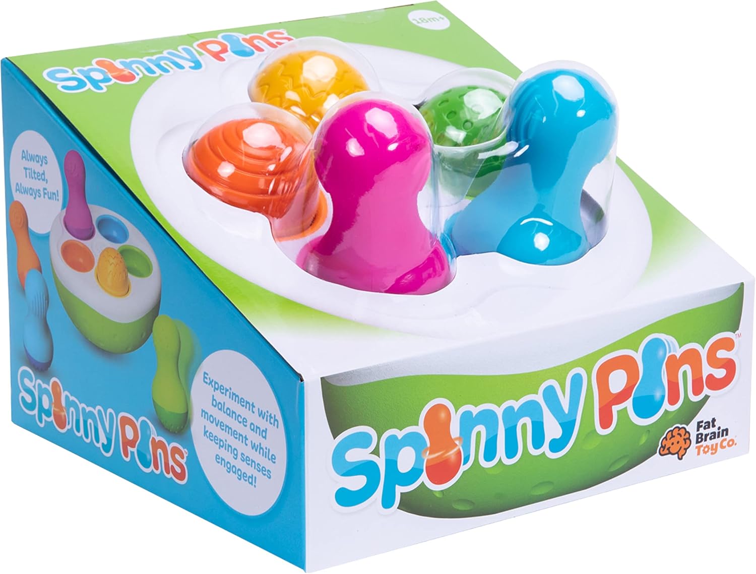 SpinnyPins™ -  Fat Brain Toys