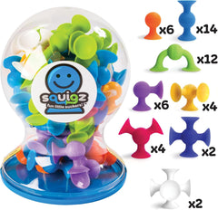 Squigz™ – Deluxe Set - Fat Brain Toys