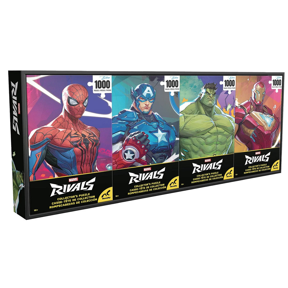 Marvel Rivals Collector’s Puzzle Set – 4-Pack (1000 Pieces Each)