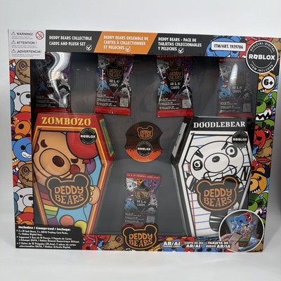Deddy Bears Collectible Cards and Plush Set [Assorted]