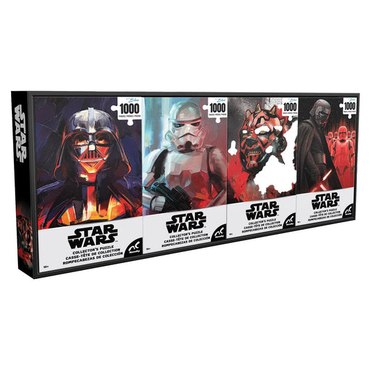 Star Wars Collector’s Puzzle Set – 4-Pack (1000 Pieces Each)