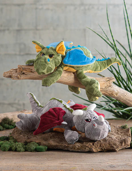 GANZ Green Mythical Dragon Plush