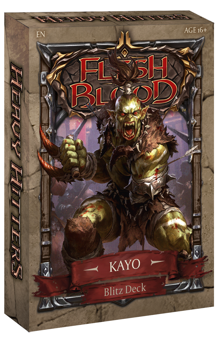 Flesh and Blood: Heavy Hitters Blitz Deck - Kayo
