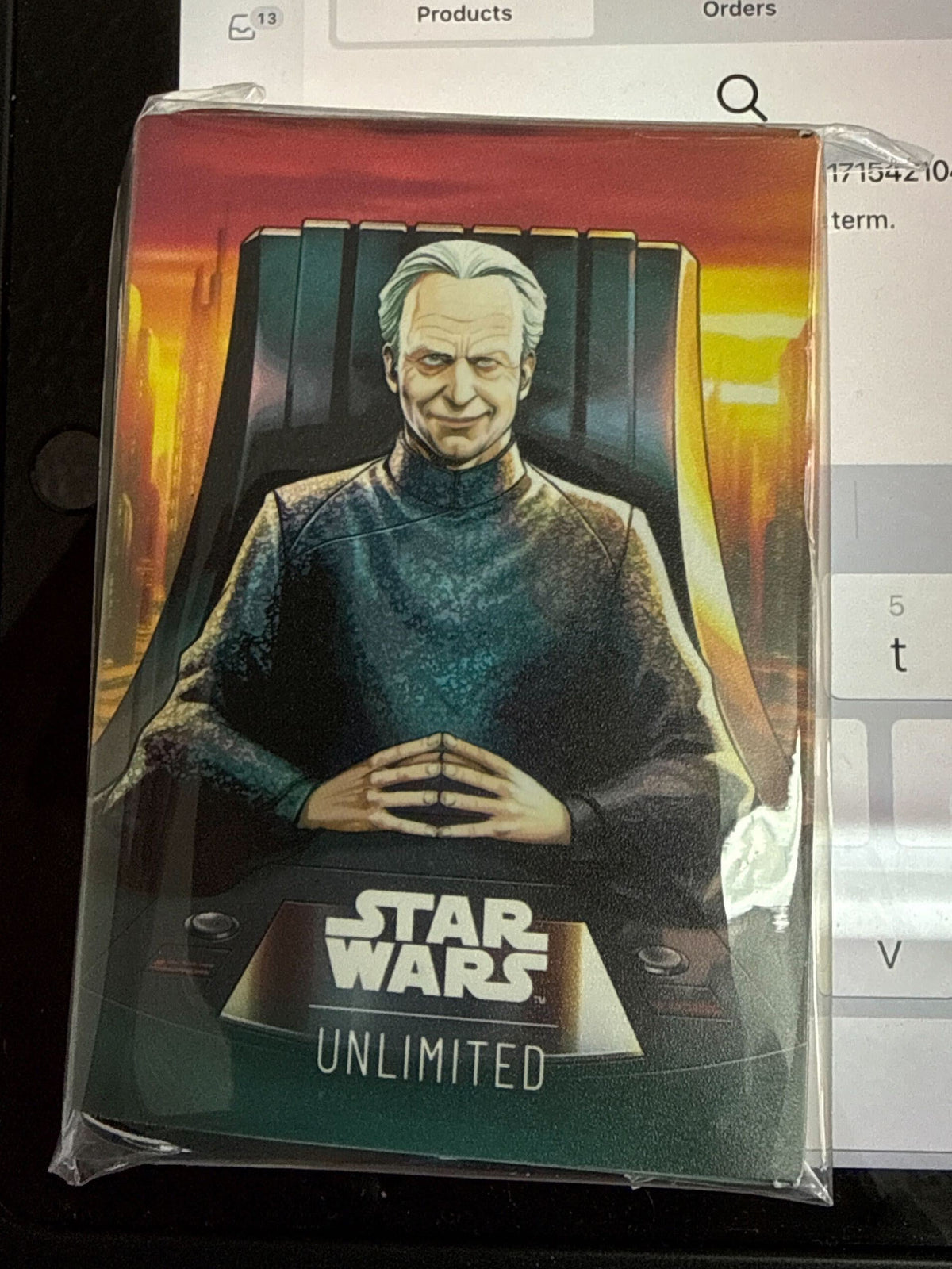 Star Wars: Unlimited Mini Deck Box - Chancellor Palpatine