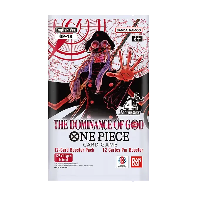 One Piece Card Game - -THE DOMINANCE OF GOD- Booster Pack [OP-18]