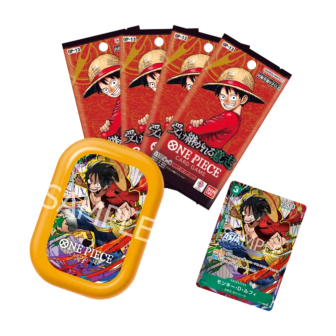 Mini Case Set TS-03 - Luffy - Yellow Tin