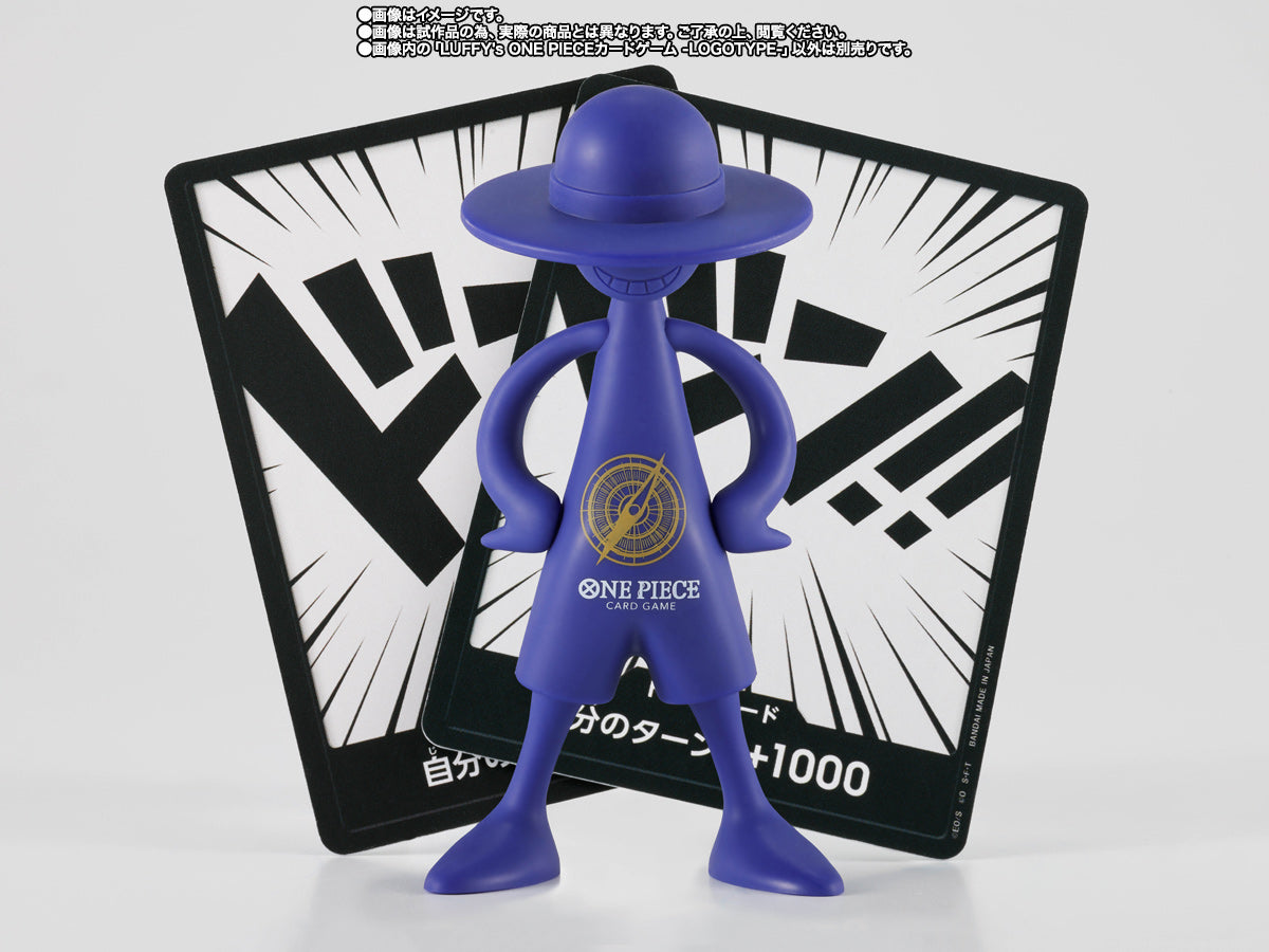 One Piece Logotype Luffy Figure (Bandai)