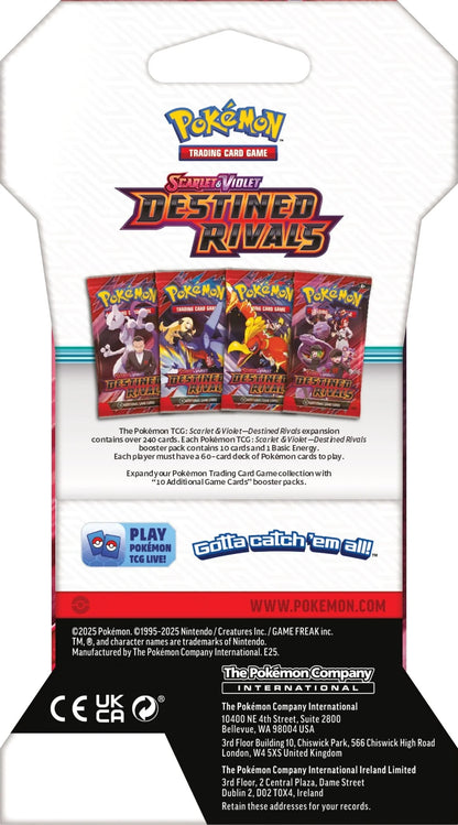 Pokemon TCG: Destined Rivals Sleeved Booster Pack