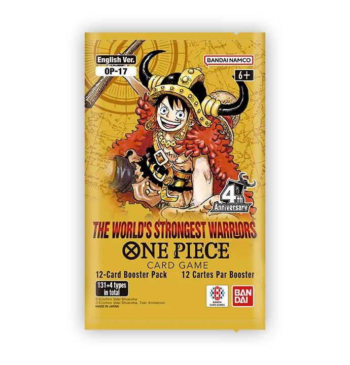 One Piece Card Game - -THE WORLD’S STRONGEST WARRIORS- Booster Pack [OP-17]