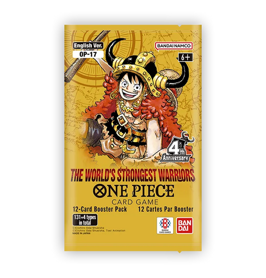 One Piece Card Game - -THE WORLD’S STRONGEST WARRIORS- Booster Pack [OP-17]