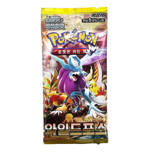 Pokemon TCG: Wild Force (Korean) Booster Pack