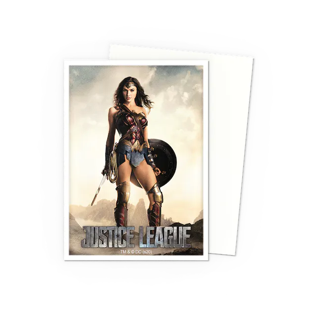 Dragon Shield 100 CT Box DC Justice League Matte Art Wonder Woman