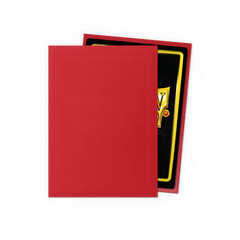 DRAGON SHIELD 100CT BOX MATTE CRIMSON