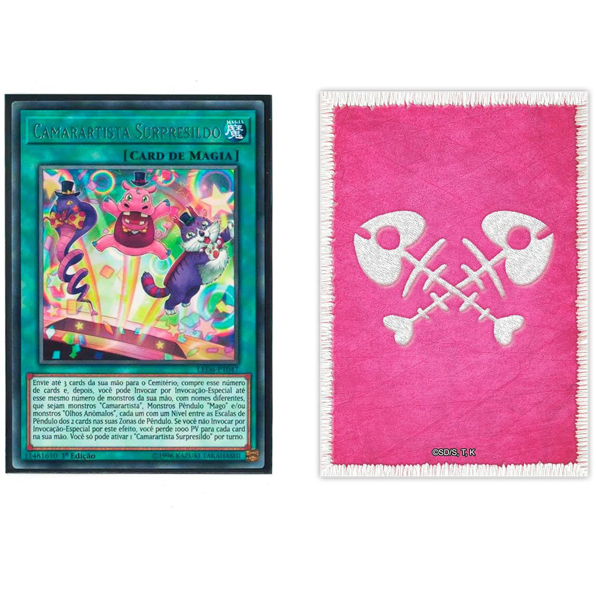 Yu-Gi-Oh! 50ct Gold Pride Carrie's Crew Card Sleeves