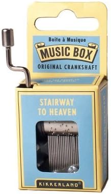 Kikkerland Pink Panther Crank Music Box