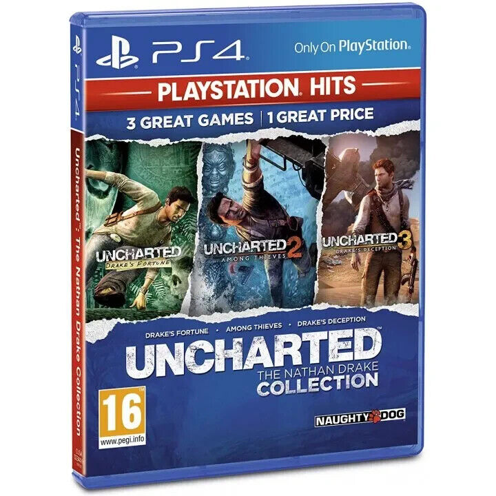 Uncharted The Nathan Drake Collection from Naughty Dog video games game developers.