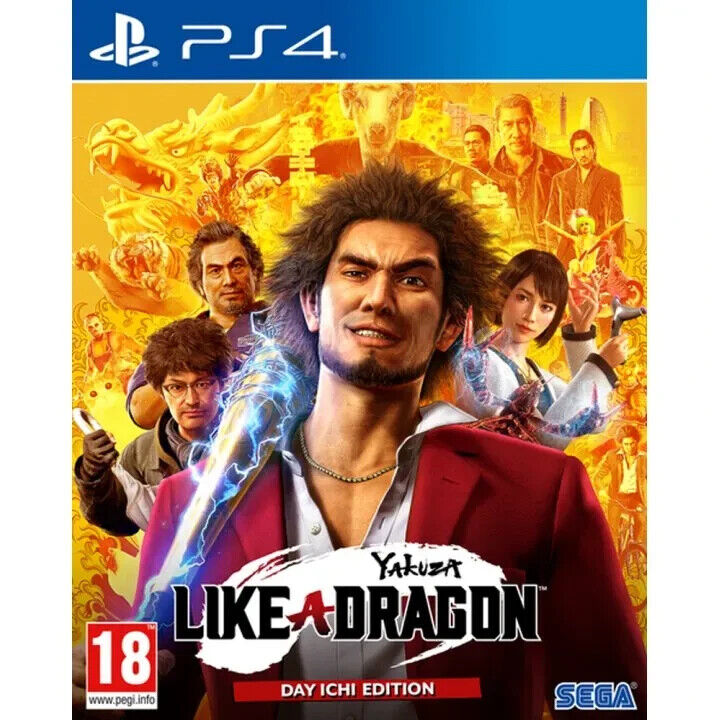 Yakuza Like a Dragon Day Ichi Edition Video Game for Sony Playstation 4