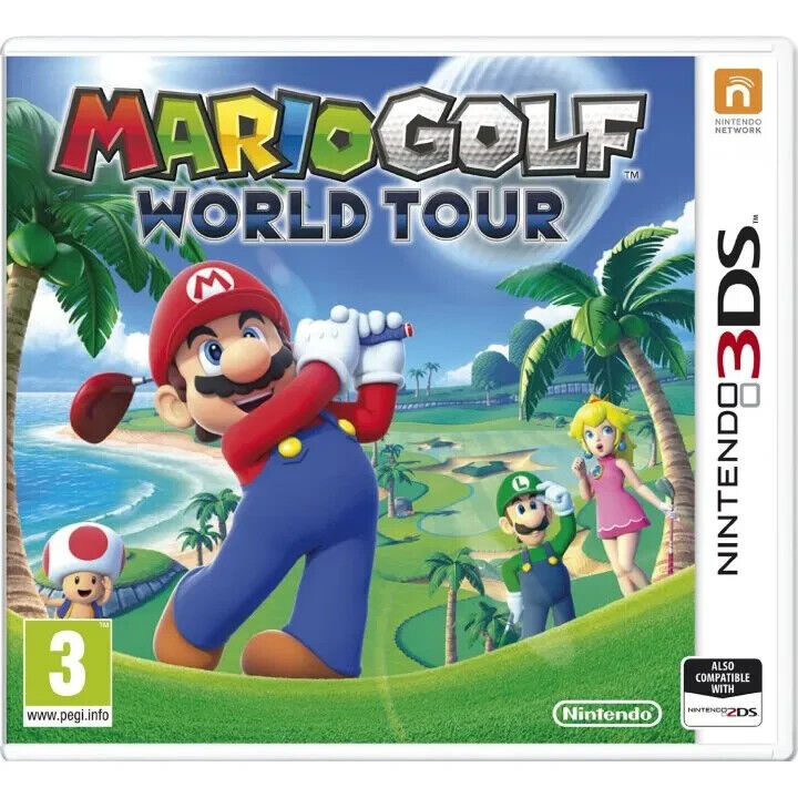 The most popular video games of all time, Mario Golf World Tour, from a Retro Game Store.