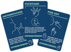 How To Swear In Sign Language Cards