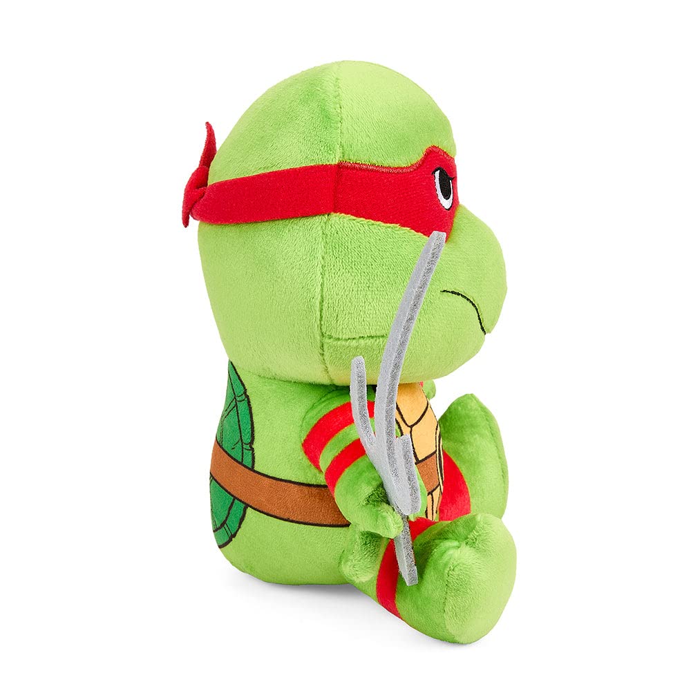 Kidrobot Teenage Mutant Ninja Turtles Raphael 7.5 Inch Phunny Plush
