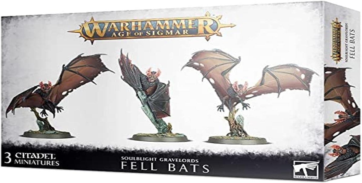 Warhammer AoS - Soulblight Gravelords Fell Bats